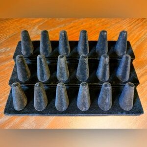 Ring Holder, 8" x 5", holds 18 rings or more,  NWT